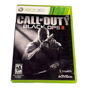 Call of Duty Black Ops II Xbox 360 Video Game Complete Case Manual Disc Tested M